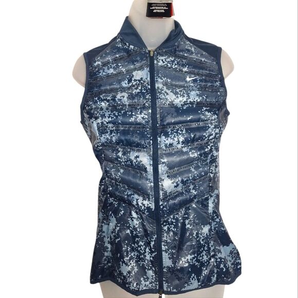 Nike Aeroloft 800 Womens Down Vest Packable Running Activewear Sport Small - Picture 1 of 16